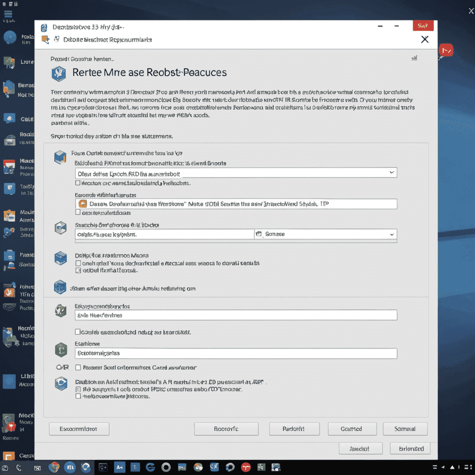 Capture d'écran montrant les options d'accès à distance dans Advanced IP Scanner, avec des boutons pour RDP, SSH et d'autres protocoles